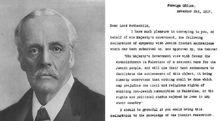 From Balfour to Rabin: Israel’s many contradictions. By: Nasim Ahmed 