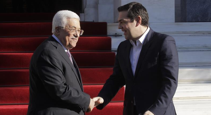 Greek parliament expected to vote on recognition the state of Palestine today 