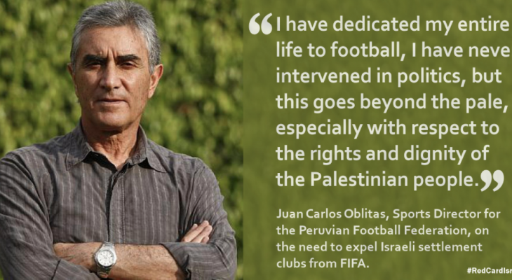 Kick Settlements Out of Football at FIFA's upcoming Congress!